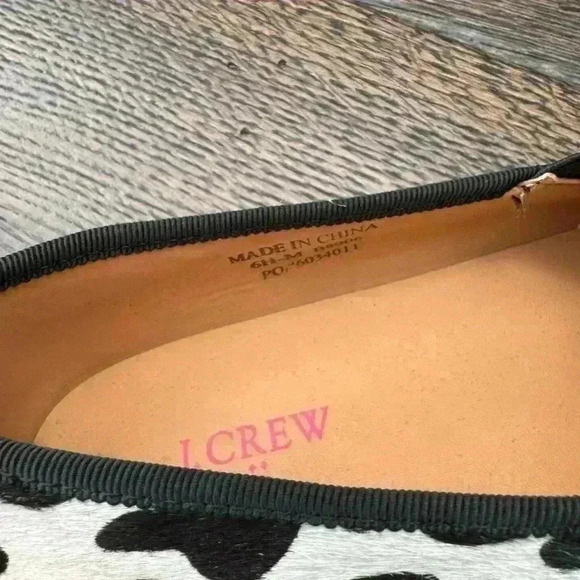 J. Crew Leopard  Print Calf Hair Sneaker - Picture 9 of 9